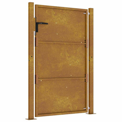 280037 - VIDAXL Portë Kopshti 100x150 cm Çelik Corten e ndryshkur.
