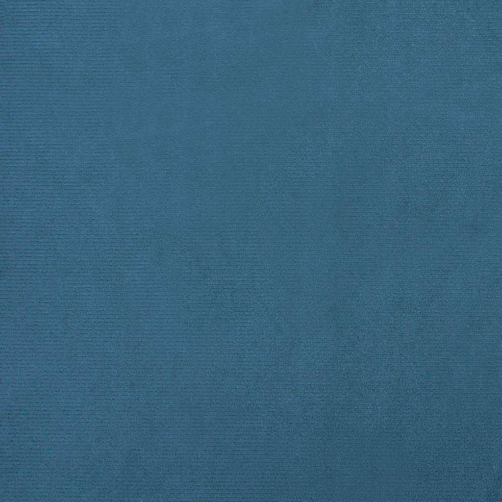 280054 - VIDA XL Shtrat Qeni Blu 70x52x30 cm Kadife
