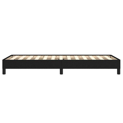 212463 - VIDAXL Kornizë Kreveti pa Dyshek, E Zezë 90x200 cm, Material