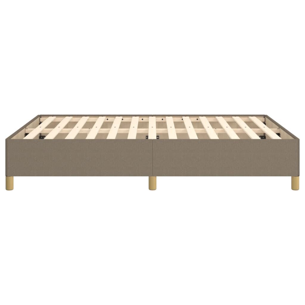 265165 - VIDA XL Kornizë shtrati pa dyshek, ngjyrë taupe 140x200 cm, material