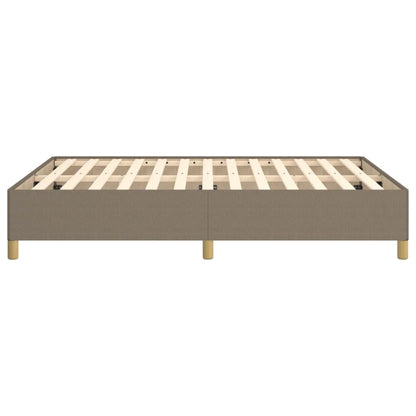 265165 - VIDA XL Kornizë shtrati pa dyshek, ngjyrë taupe 140x200 cm, material