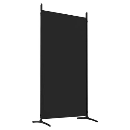 265177 - VIDAXL Ndarës Dhome me 4 Panele, ngjyrë e zezë, 346x180 cm, material