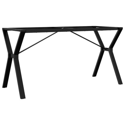 265203 - VIDAXL Këmbë Tavoline Ngrenieje me Kornizë Y 140x60x73 cm, Çelik