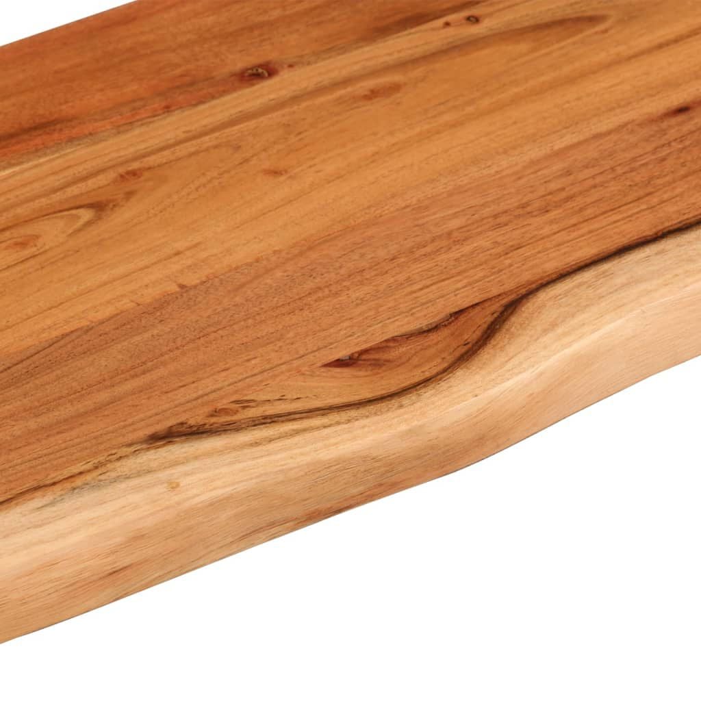 265234 - VIDAXL Raft Muri Drejtkëndor 40x20x2,5 cm me Dru Akazie me Skaje të Gjerë