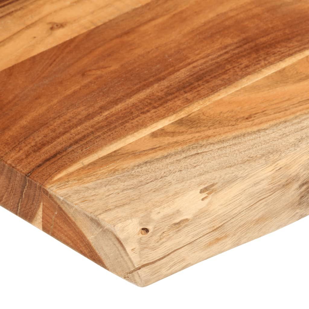 265239 - VIDAXL Sipërfaqe Tavoline Drejtkëndëshe prej Druri të Masturbuar me Skaje Akazie 90x80x2,5 cm