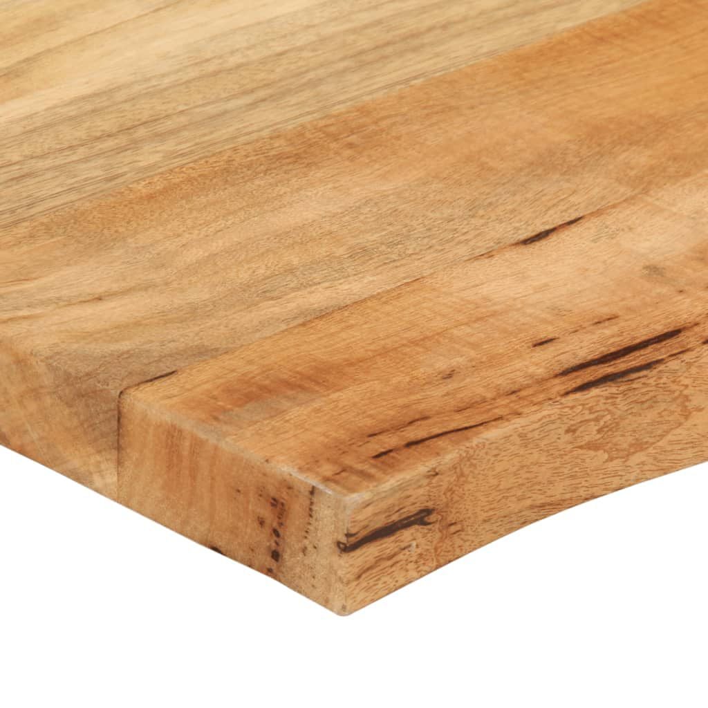 265241 - VIDA XL Sipërfaqe Tavoline 120x60x3,8 cm Dru i Masturbuar me Skaje Live, Mango