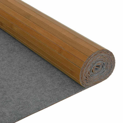 280282 - VIDA XL Ndarës Dhome Ngjyrë Kafe Gjerësia 250 cm Lartësia 165 cm Bambu