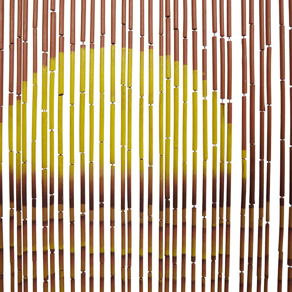 280349 - VIDAXL Perde Dere me Insekte dhe Printim Palme 90x220 cm, Bambu