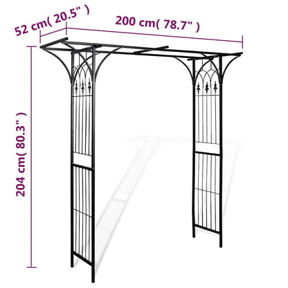 280355 - VIDAXL Harku i Kopshtit 200x52x204 cm