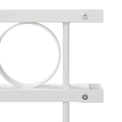 280402 - vidaXL Element Gardhi ASSEN i Bardhë 170 x 150 cm Çelik