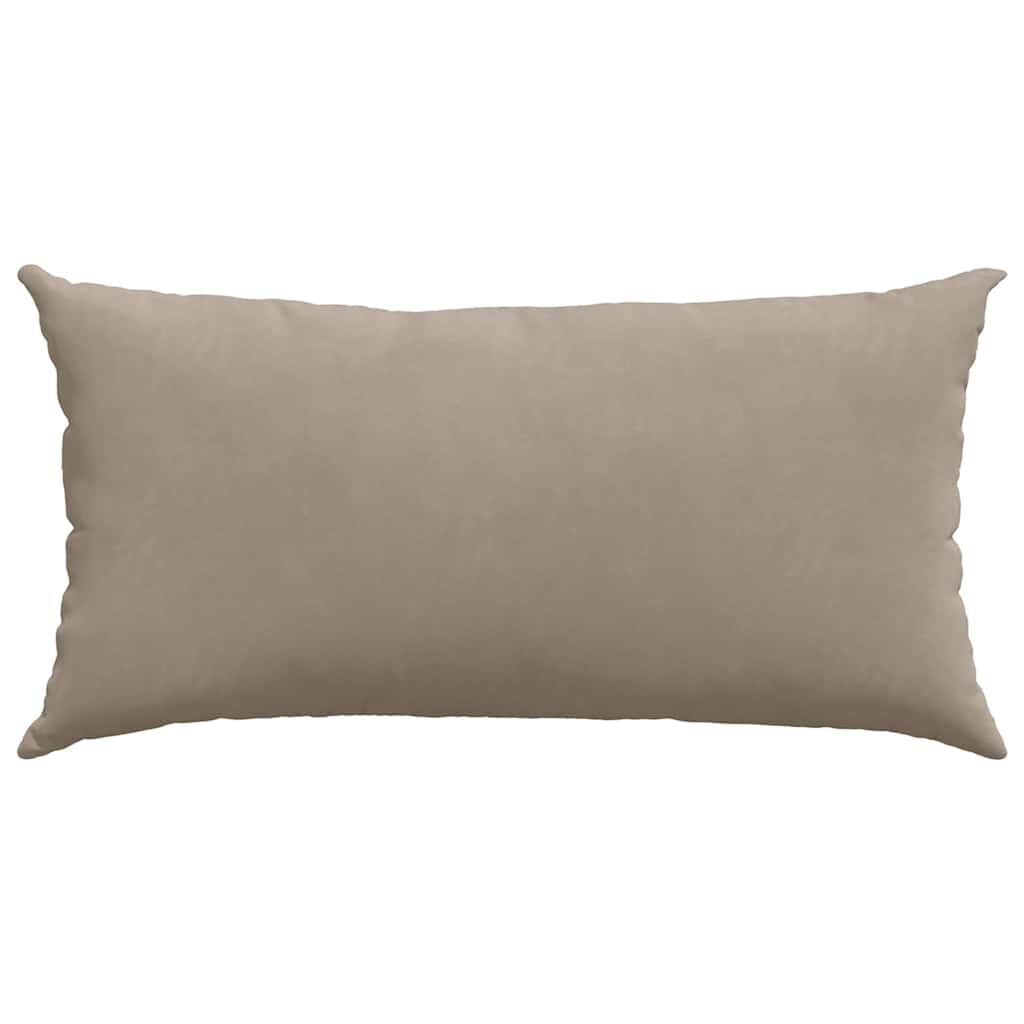 265378 - vidaXL Jastëkë Divani 2 copë, ngjyrë bezhë 80 x 40 cm