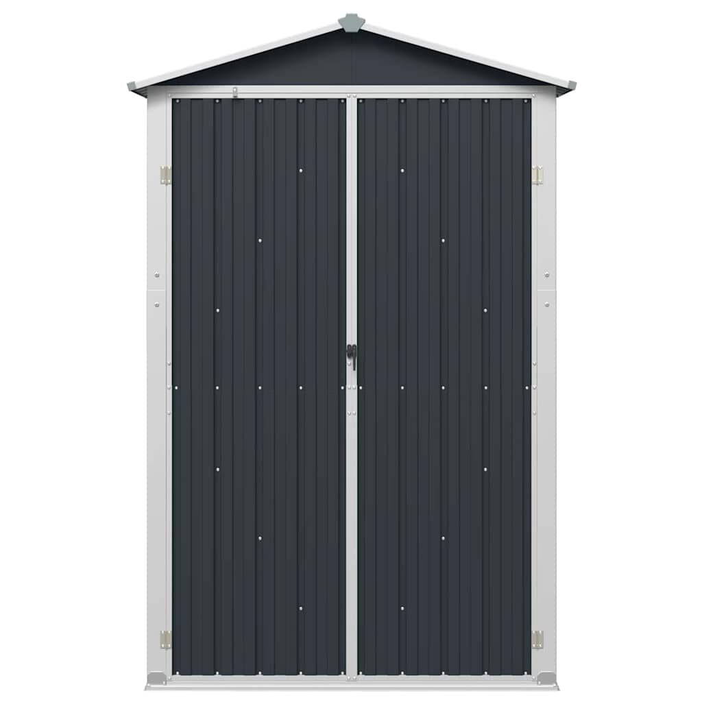 265427 - VIDAXL Kasolle Kopshti Antracit 116x45x175 cm Çelik i Galvanizuar