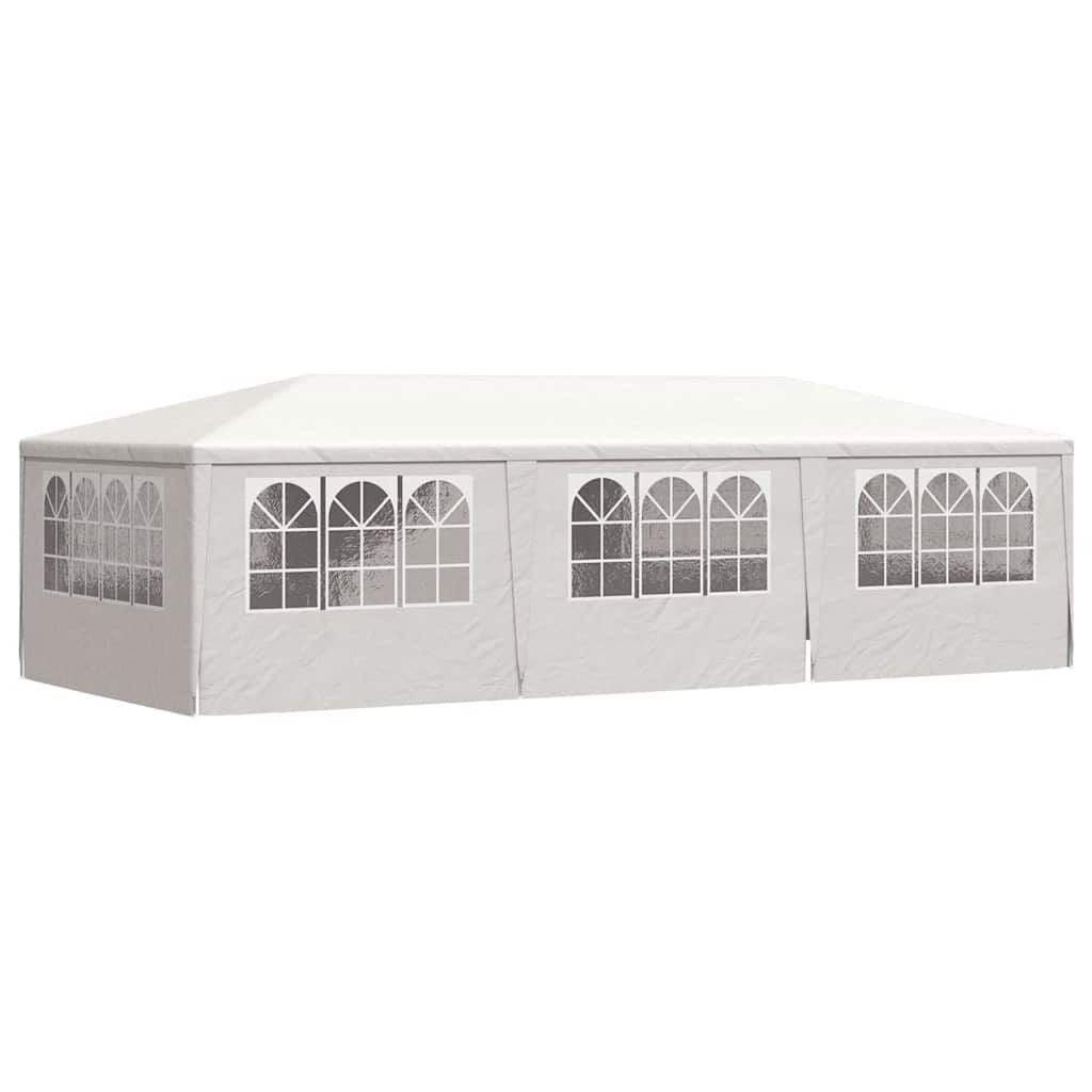 265435 - VIDAXL Tendë Profesionale për Festa me Mure Anësore 4x9 m E Bardhë 90 g/m²