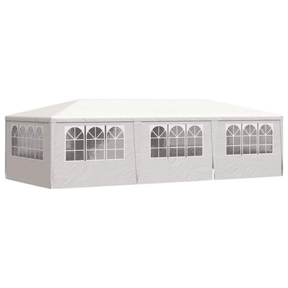 265435 - VIDAXL Tendë Profesionale për Festa me Mure Anësore 4x9 m E Bardhë 90 g/m²