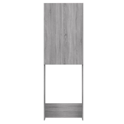 280523 - VIDAXL Dollap Lavatrice Gri Sonoma 64x25,5x190 cm