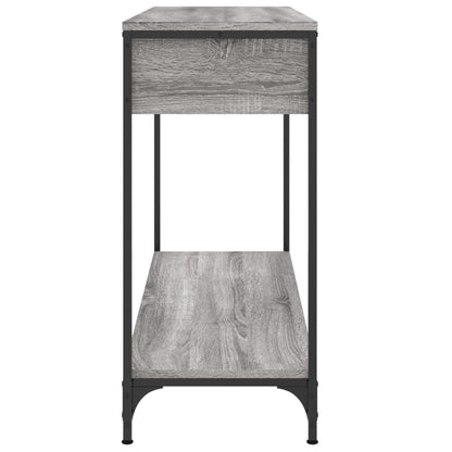 280556 - VIDAXL Tavolinë Konsole Gri Sonoma 100x34,5x75 cm Dru i Inxhinieruar