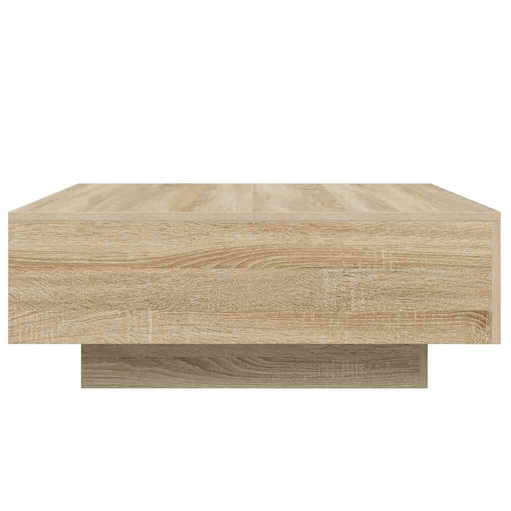 265494 - VIDAXL Tavolinë kafeje Sonoma Lisi 80x80x31 cm Dru i Inxhinieruar