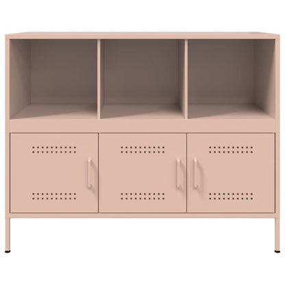 265503 - VIDAXL Bufe Rozë 100,5x39x79 cm Çelik