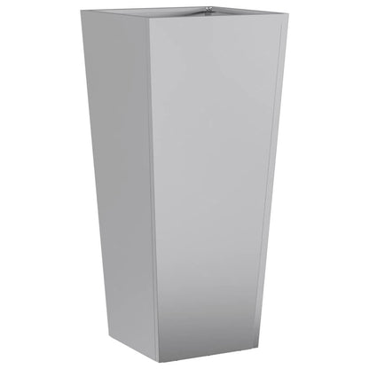 280578 - Vazo kopshti 35x35x75 cm prej çeliku të galvanizuar