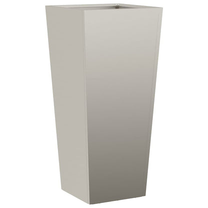 280579 - VIDAXL Vazo Kopshti 2 copë 35x35x75 cm Çelik Rezistent ndaj Motit