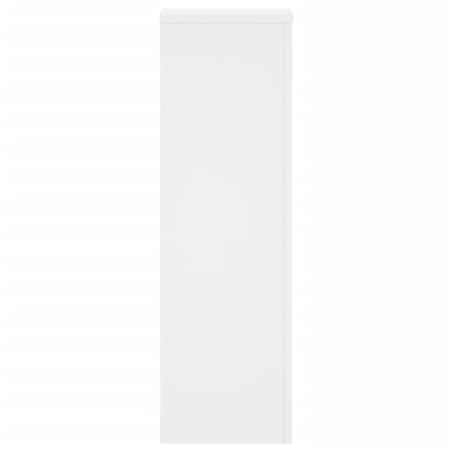 280583 - VIDAXL Mbajtëse Bimësh 2 copë të Bardha 25x25x80 cm Dru i Inxhinieruar