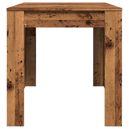 265533 - VIDAXL Tavolinë ngrënieje prej druri të vjetër 140x74,5x76 cm Dru i projektuar