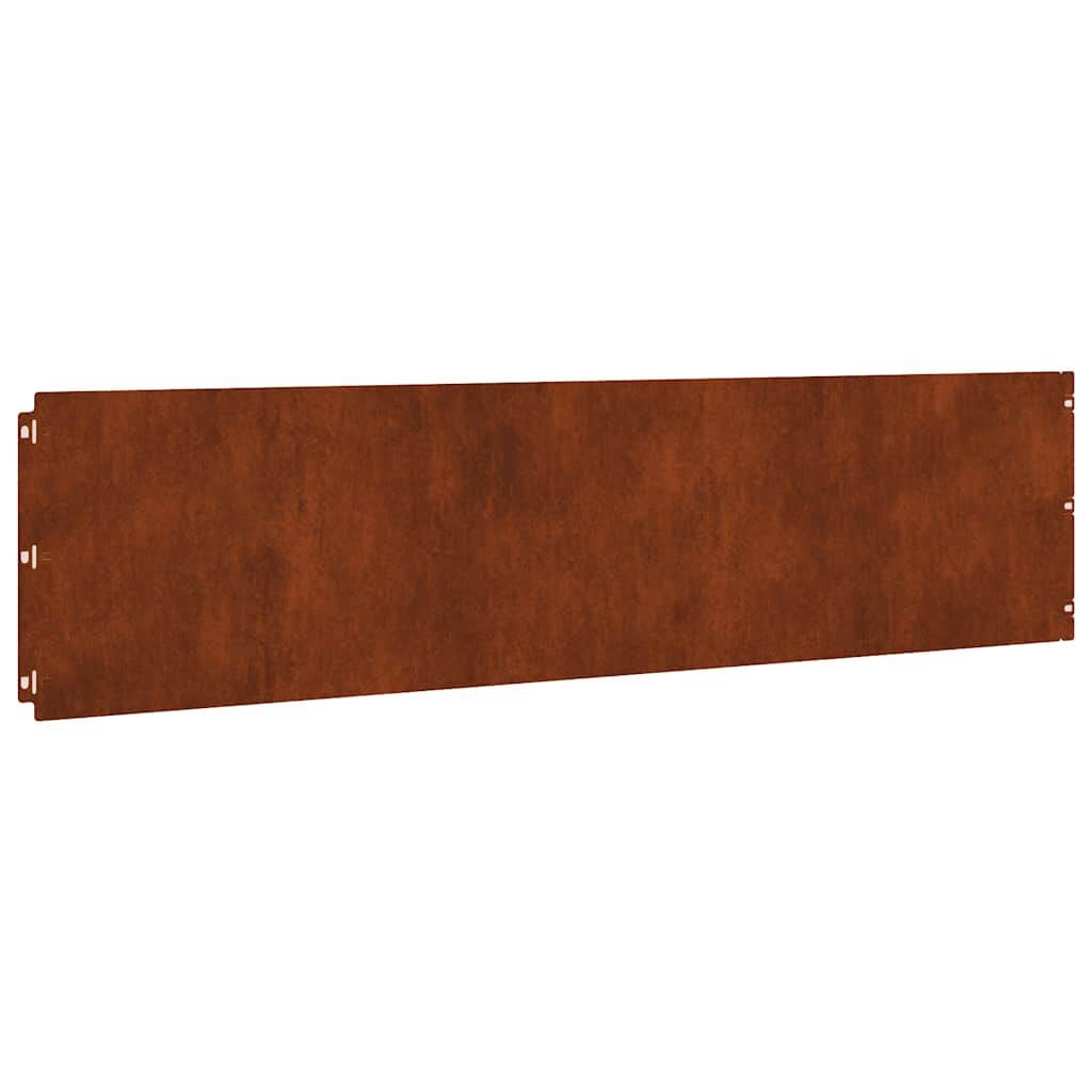 265535 - VIDAXL Bordë lëndine 20 copë 25x103 cm Çelik Fleksibël Rezistent ndaj Motit