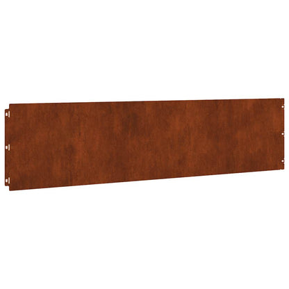 265535 - VIDAXL Bordë lëndine 20 copë 25x103 cm Çelik Fleksibël Rezistent ndaj Motit