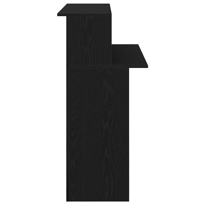 280596 - VIDAXL Tavolinë Pritjeje e Zezë 100x50x103,5 cm Dru i Inxhinierizuar