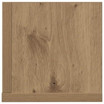 280598 - VIDAXL Rafte muri 2 copë Lisi Artizanal 75x16,5x16,5 cm Dru i Inxhinieruar