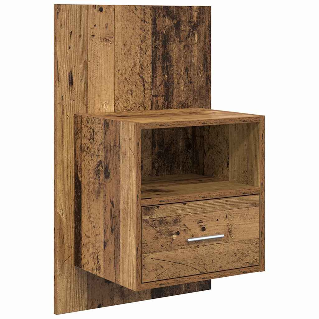 265605 - vidaXL Komodinë 2 copë Dru Antik 50 x 32.5 x 80 cm
