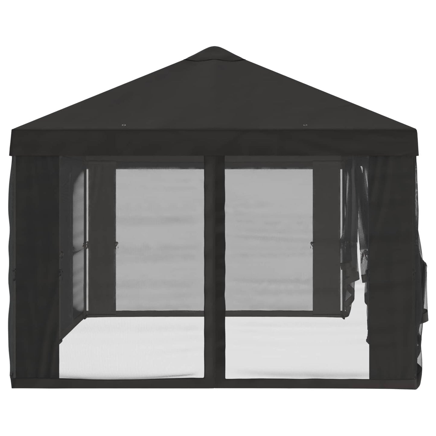 280685 - Mbulesë për Gazebo vidaXL me Mure Anësore Antracit 600.5 x 300.5 cm