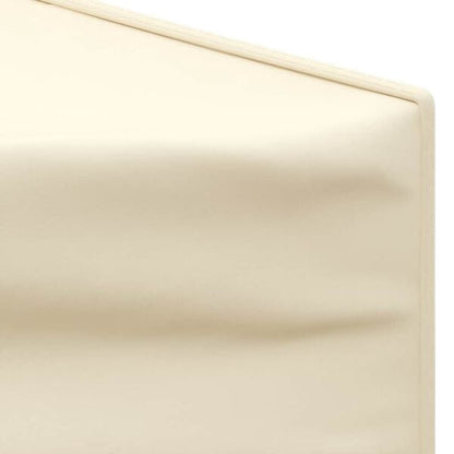 181521 - VIDAXL - Tendë Festash e Palosshme me Mure Anësore në Ngjyrë Krem, Madhësia 3x6m