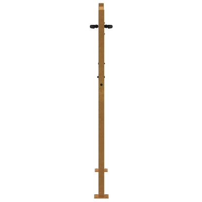 280037 - VIDAXL Portë Kopshti 100x150 cm Çelik Corten e ndryshkur.