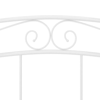 265146 - VIDA XL Kornizë shtrati pa dyshek, metal i bardhë 160x200 cm