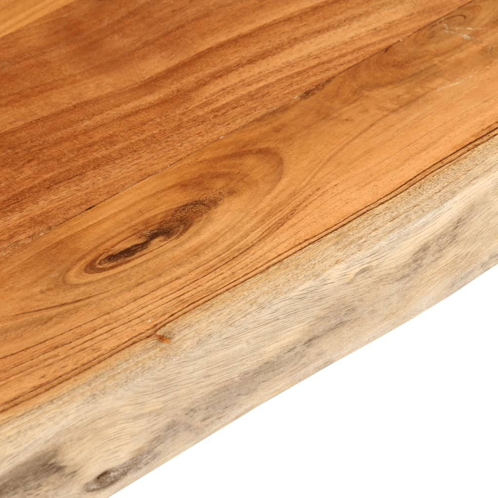 265239 - VIDAXL Sipërfaqe Tavoline Drejtkëndëshe prej Druri të Masturbuar me Skaje Akazie 90x80x2,5 cm