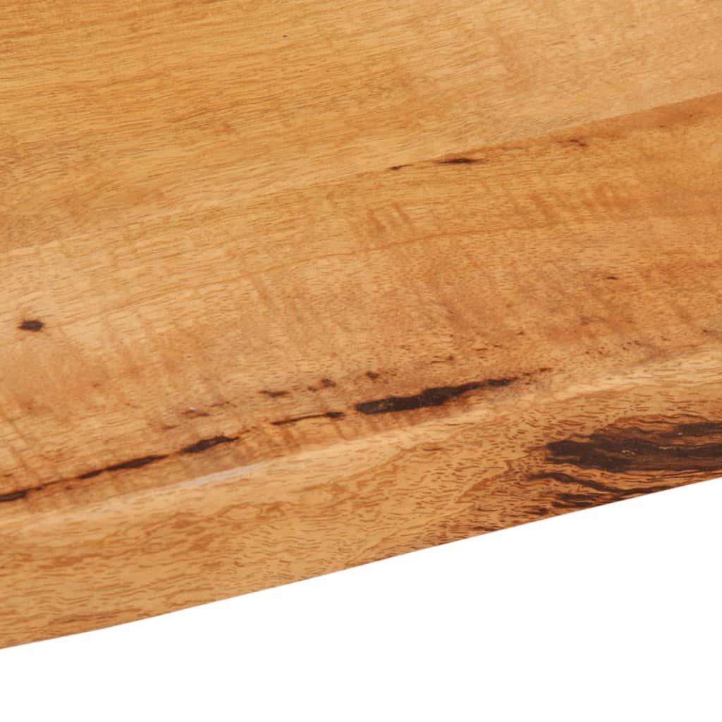 265241 - VIDA XL Sipërfaqe Tavoline 120x60x3,8 cm Dru i Masturbuar me Skaje Live, Mango