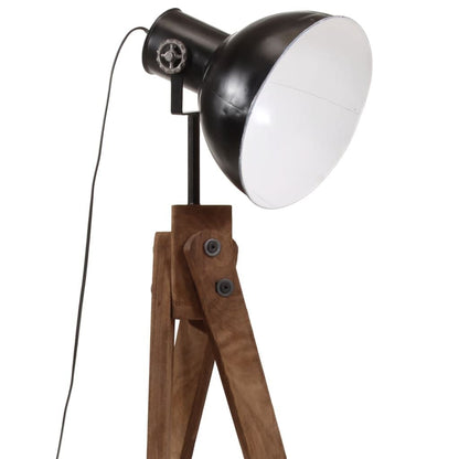 280267 - VIDA XL Llambë dyshemeje 25 W e zezë 45x45x120 cm E27