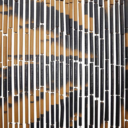 280349 - VIDAXL Perde Dere me Insekte dhe Printim Palme 90x220 cm, Bambu