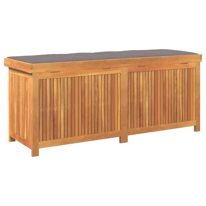 280369 - VIDAXL Kuti Jastëkësh për Jashtë 150x50x60,5 cm Dru i Masturbuar Akacie