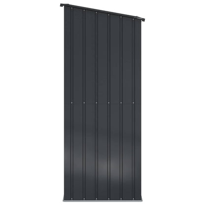 280425 - vidaXL Kasolle kopshti metalike, ngjyrë antracit, 103 x 86 x 200 cm