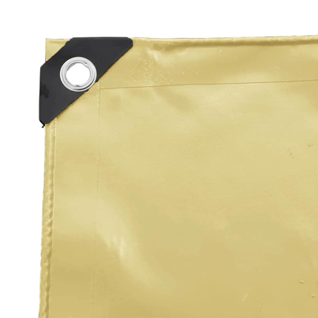 280433 - vidaXL Tenda Prerjeje 650 g/m² Bezhë 3 x 5 m Kanavacë e veshur me PVC