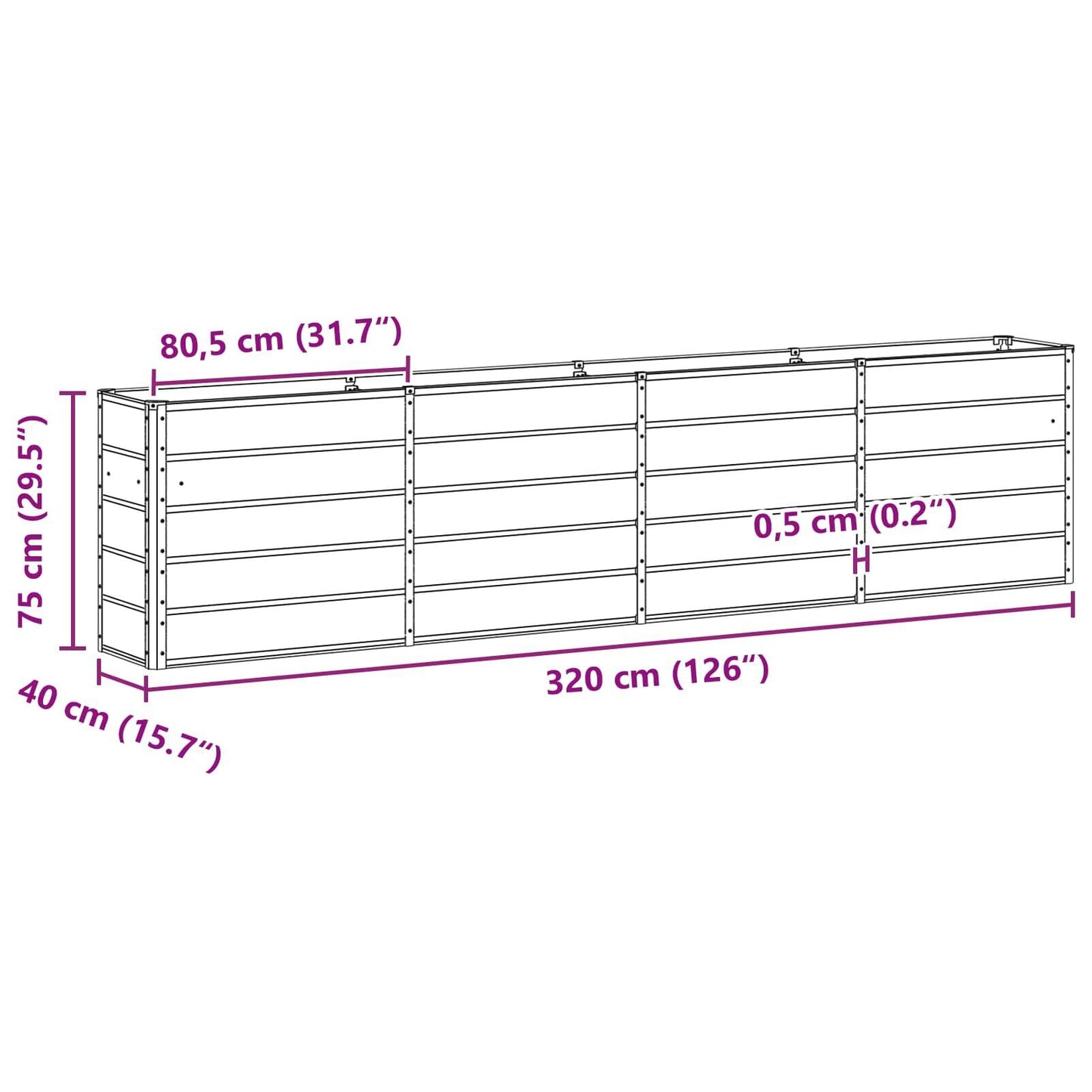 265389 - Mbjellës fildishi ABU 32x4H