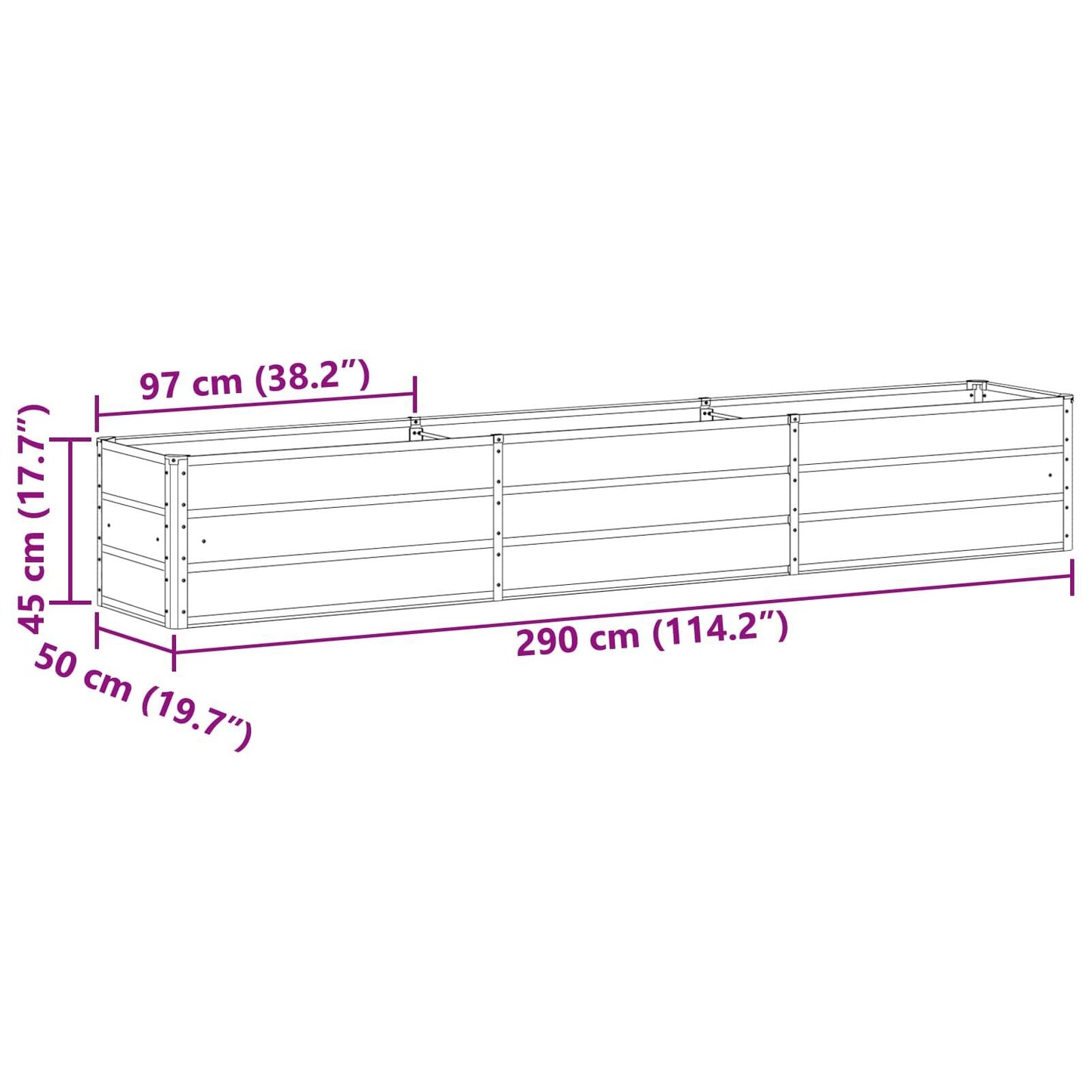 265391 - Vazo pastel ACD 3x0.5L