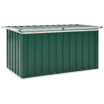 265421 - VIDAXL Kuti Ruajtjeje për Kopsht, Ngjyrë Jeshile 129x67x65 cm