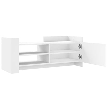 265515 - VIDA XL Kabinet TV i Bardhë 100x35x40 cm Dru i Inxhinieruar