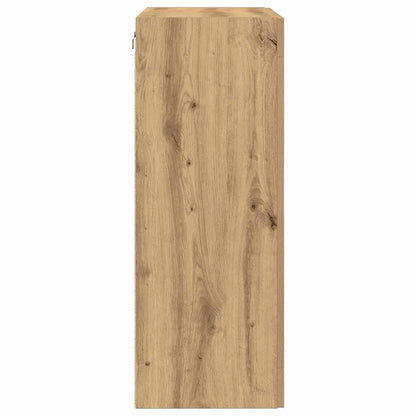 280620 - VIDAXL Dollap i Montuar në Mur, Ngjyrë Lisi Artizanal 69,5x34x90 cm, Dru i Inxhinieruar