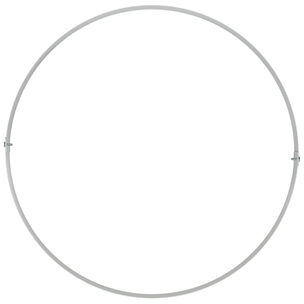 265581 - vidaXL Vazo Lulesh Metalike të Bardha Vazo Lulesh Metalike të Bardha me Diametër 40 cm