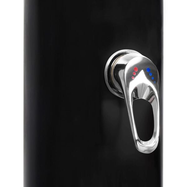 181558 - VIDAXL Dush i Jashtëm me Energji Diellore, Me Kokë Dushi dhe Rubinet, Kapacitet 40L