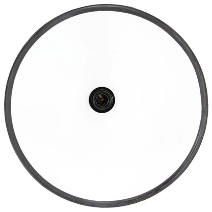 265141 - VIDA XL Llambë Industriale e Varur 25 W E Zezë e Rrumbullakët 40 cm E27